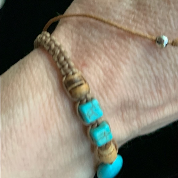 Shamballa Adjustable Macrame Friendship Bracelet - Picture 7 of 8